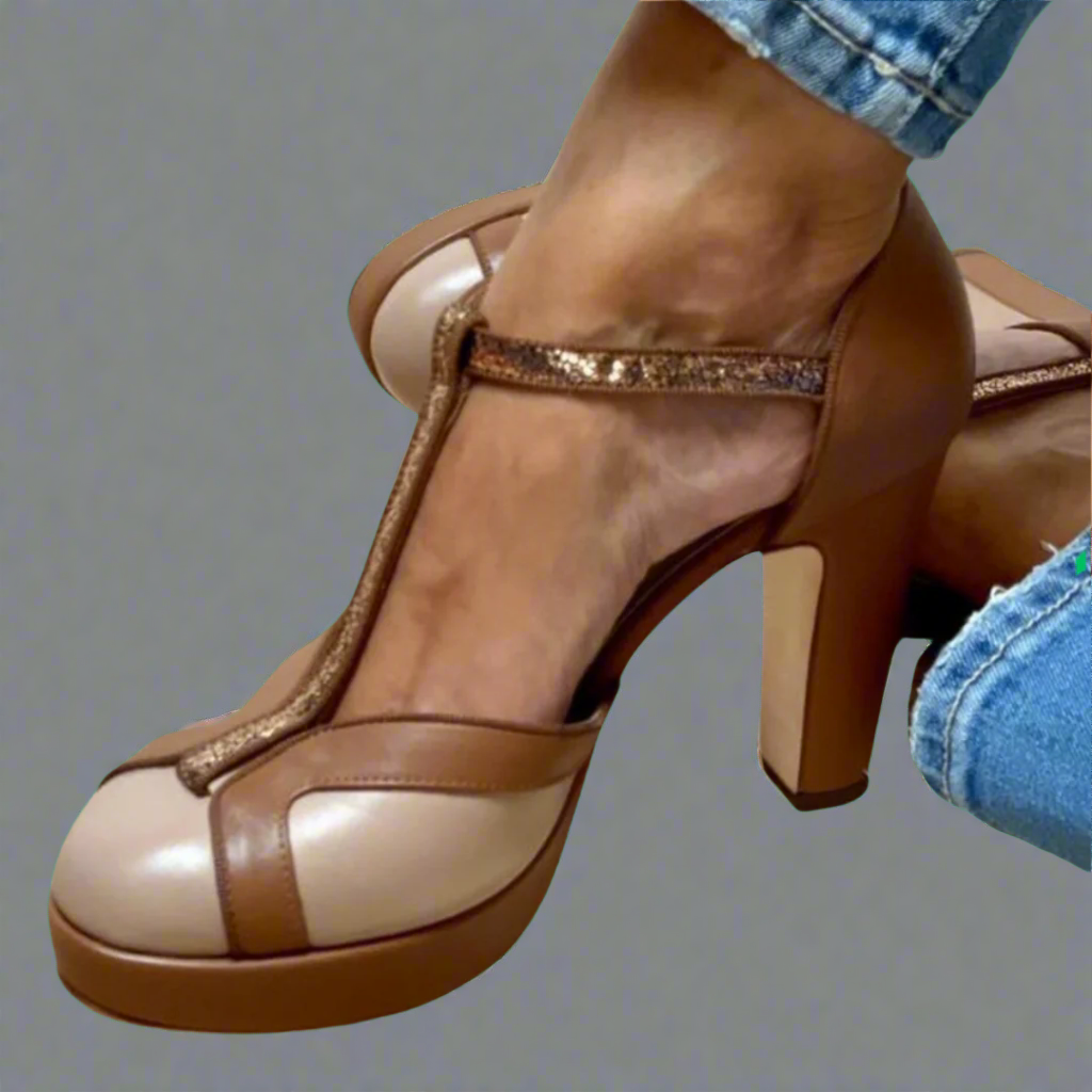 Criselmara  | Elegant and comfortable heeled sandals