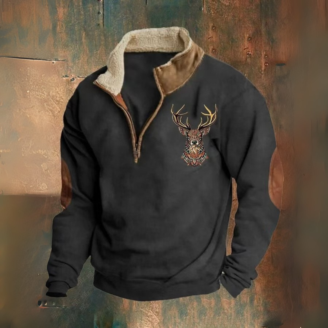 PAOLO™ | Fourth Zip Wool Sweater