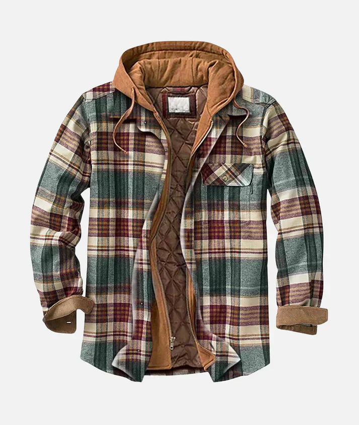 Leo | Patchwork Check Jacket