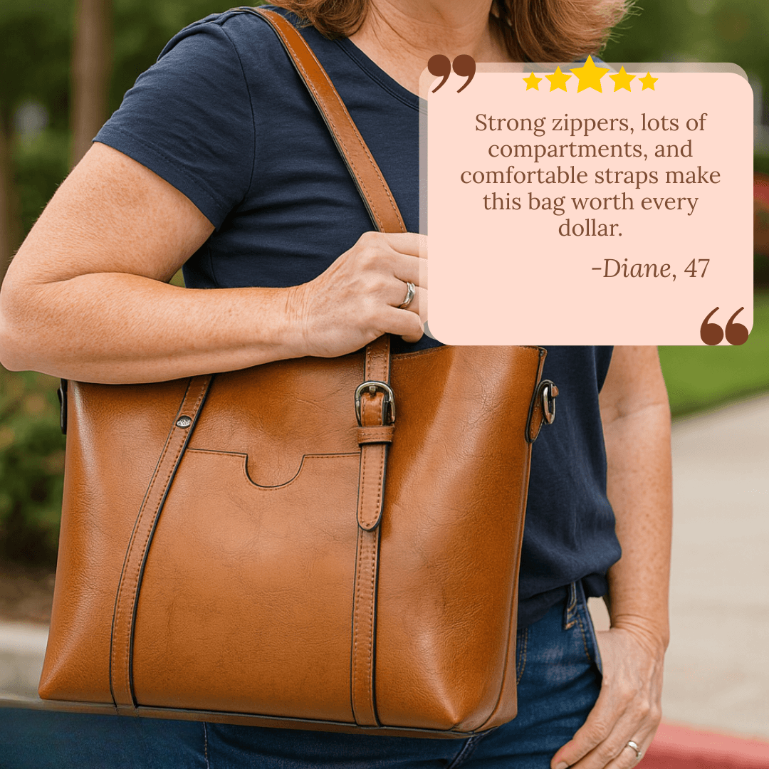 Kinsley’s Essential Tote | Minimalist Tote Bag