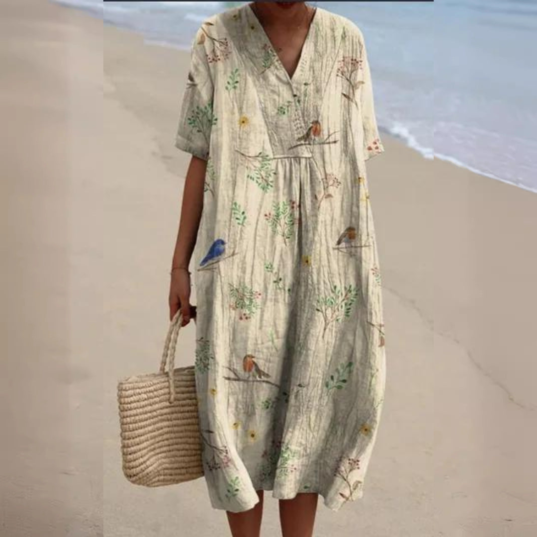 Emma | Cheerful Floral Dress