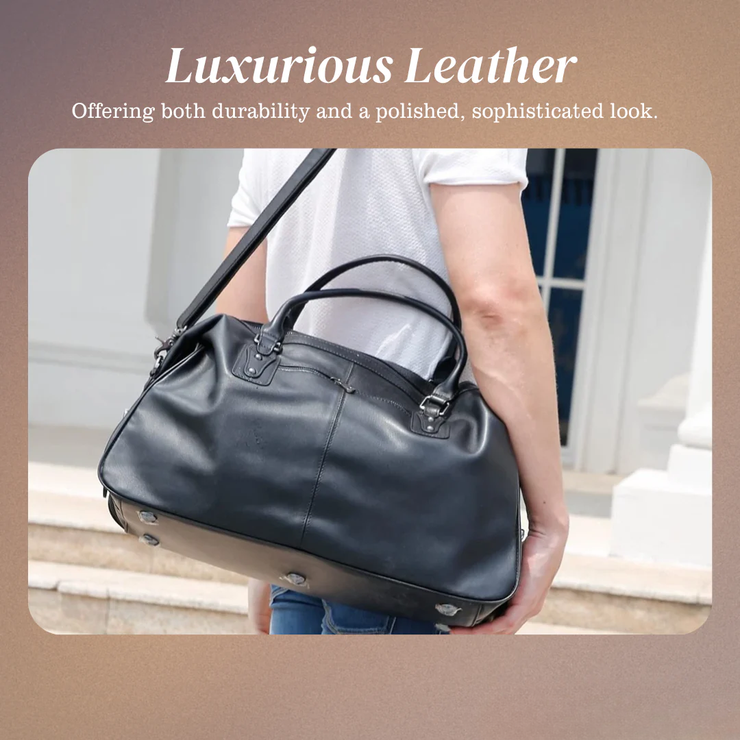 Rafael | Leather Weekender | Duffel Bag