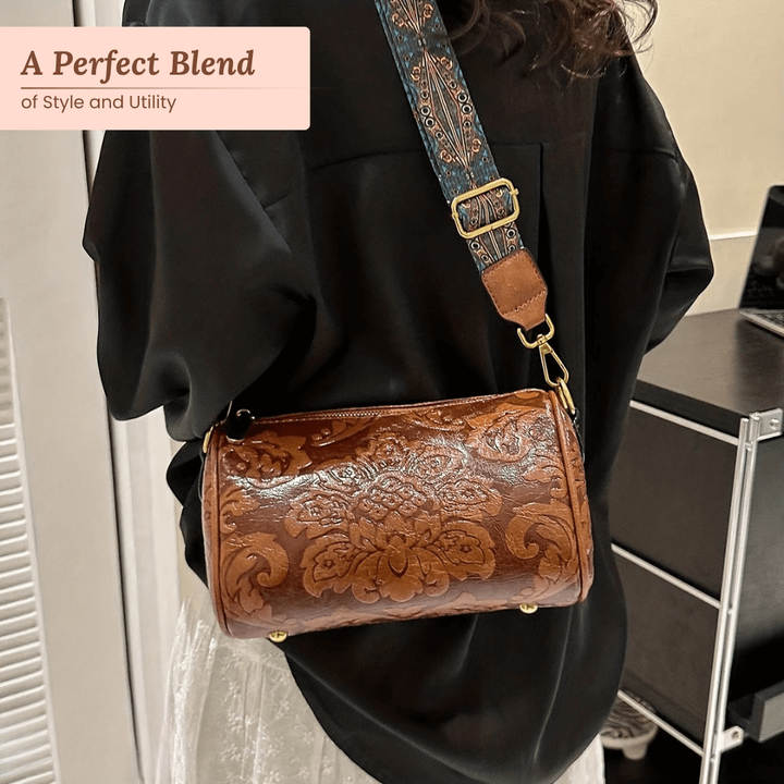 Linda’s Vintage Barrel Charm | Crossbody Bag