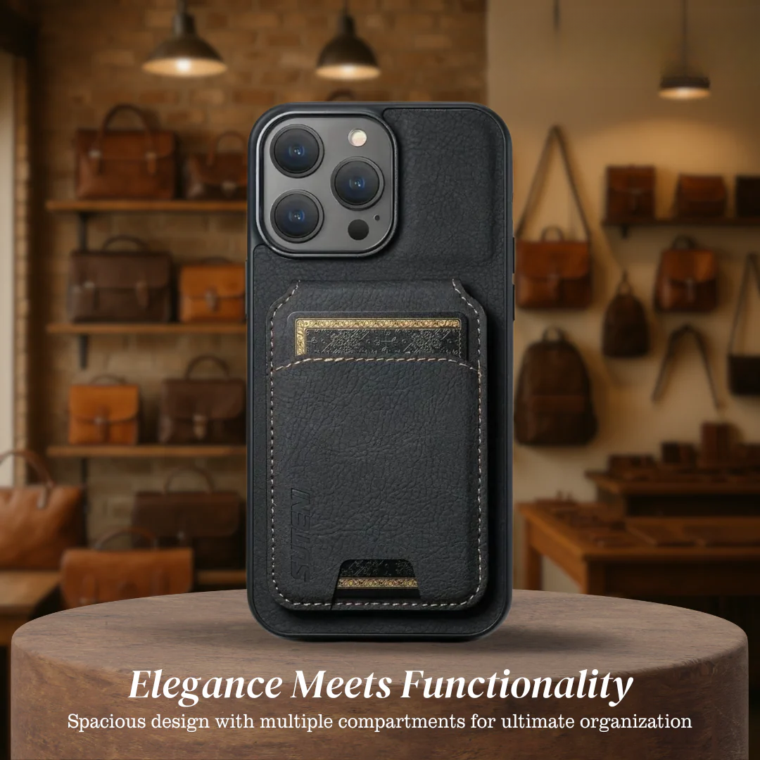 Adrian | Premium Leather-Style Phone Holder Case