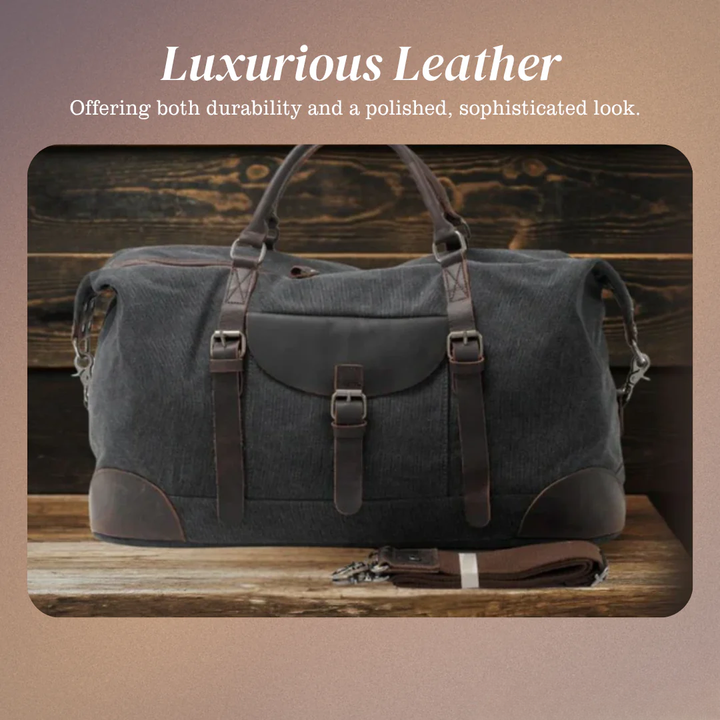 Francis | Vintage Rugged Leather | Duffel Bag