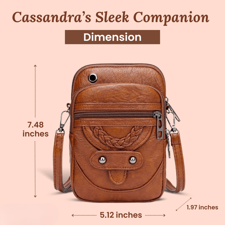 Cassandra’s Sleek Companion | Crossbody Bag