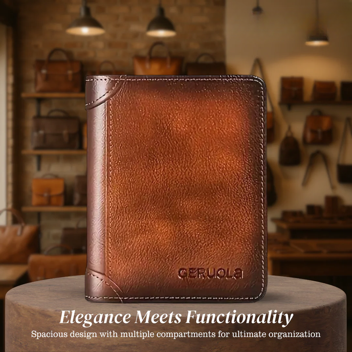 Ben | Slim RFID Leather Wallet for Men