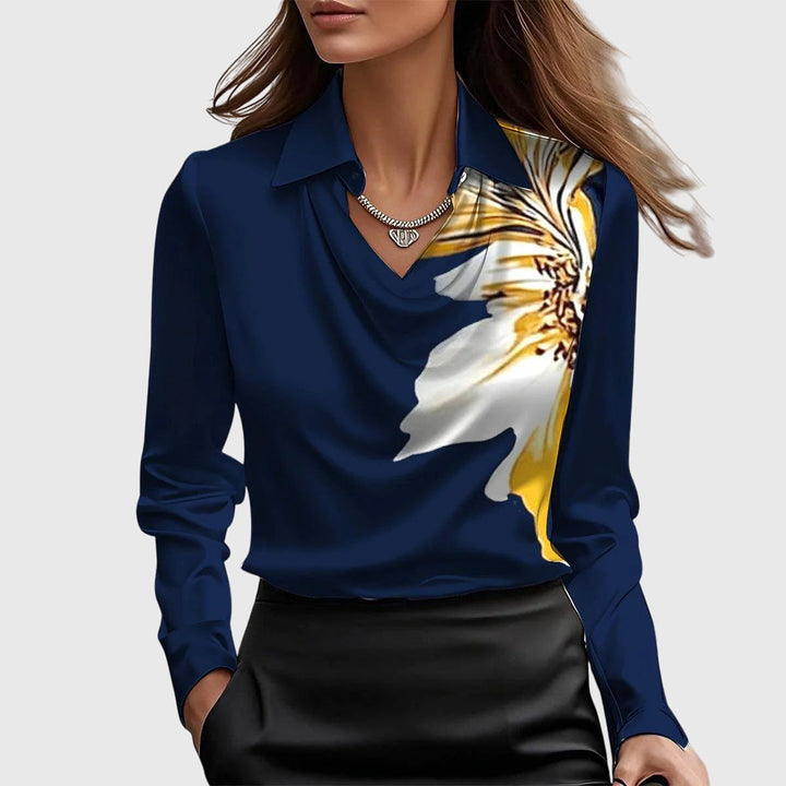 Brooklyn | Elegant Blouse in Shiny Satin