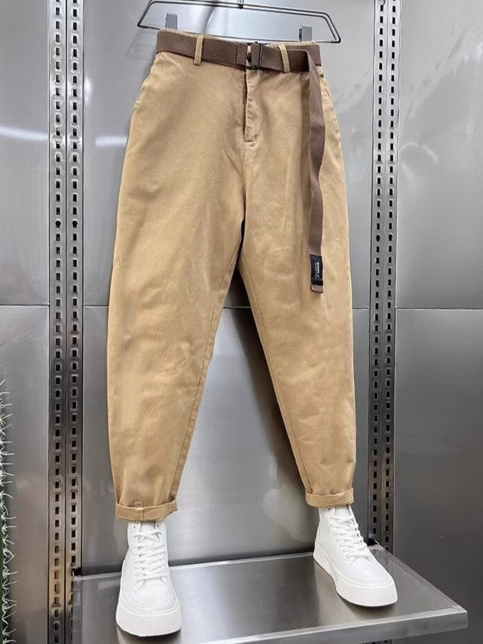 Erick | Capri Pants with Belt