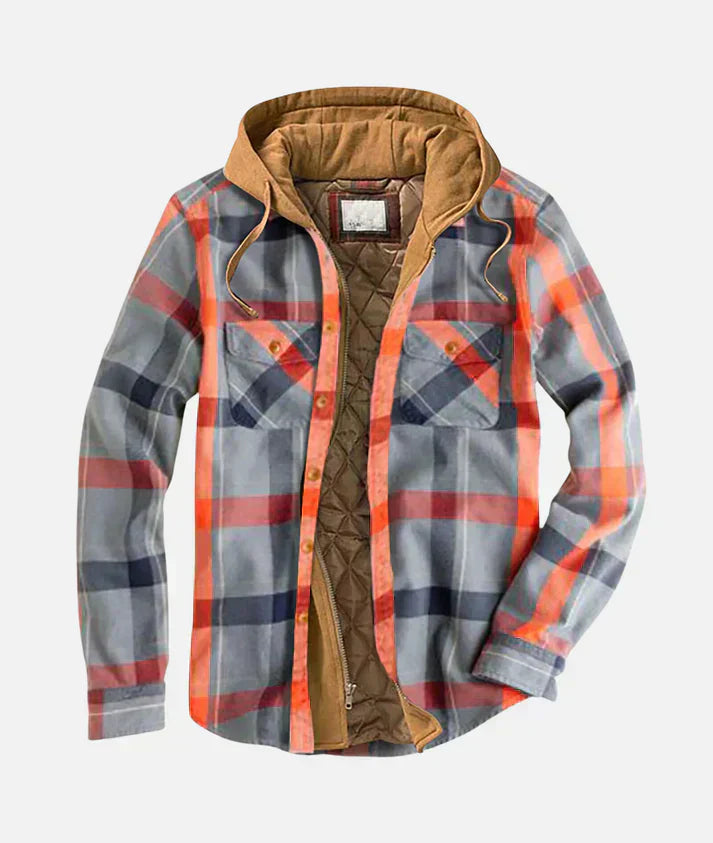 Leo | Patchwork Check Jacket
