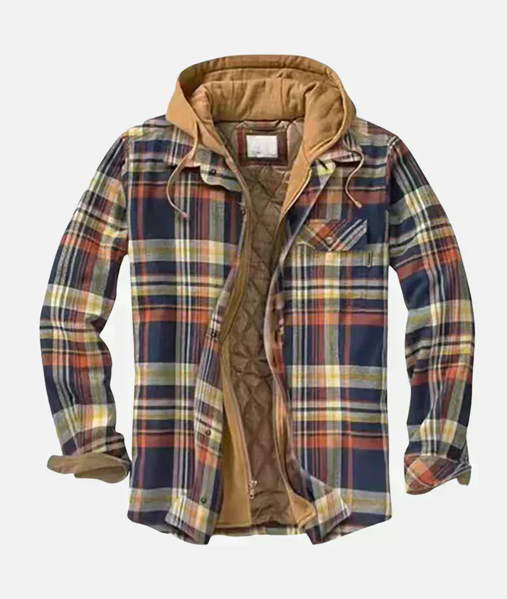 Leo | Patchwork Check Jacket
