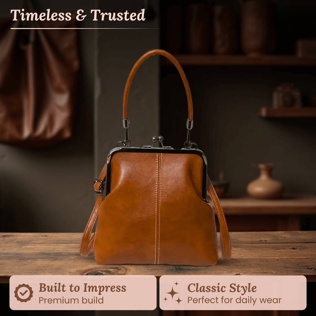 Amelia’s Timeless Kiss Lock | Vintage Handbag