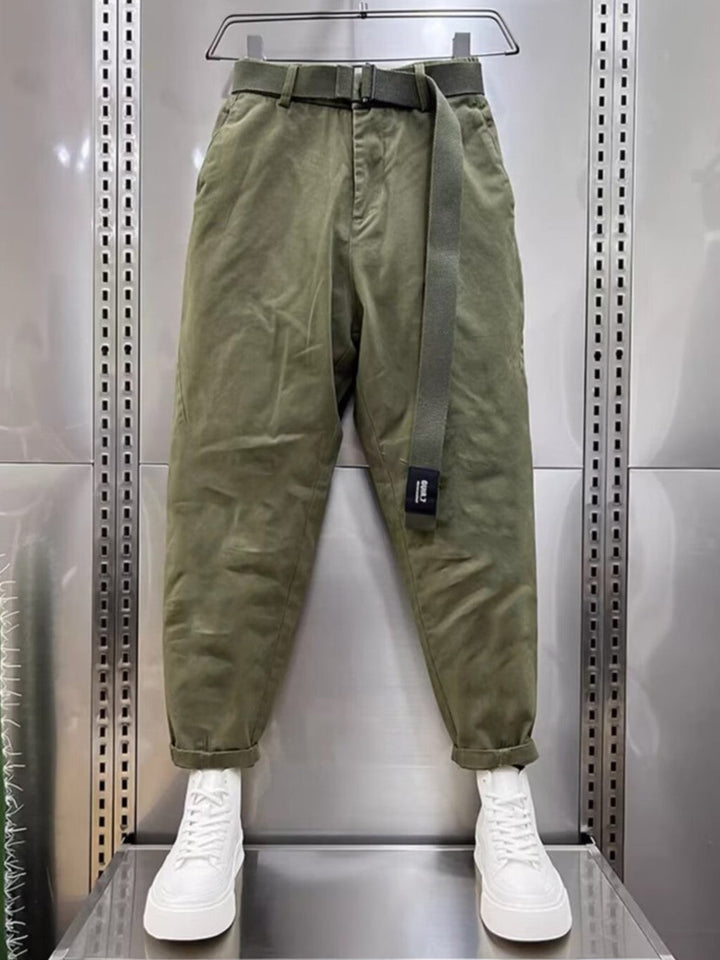 Erick | Capri Pants with Belt