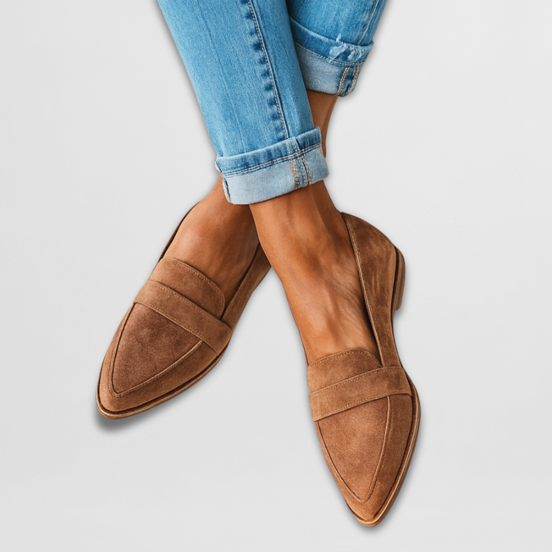 Samantha | Suede Moccasins.