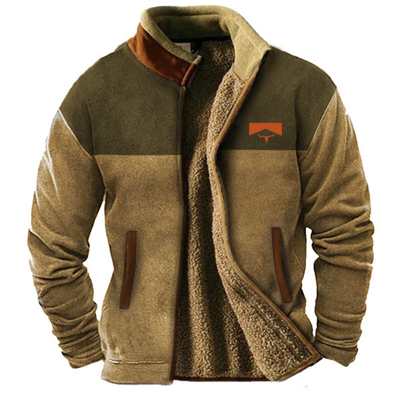 Honza – Men's Fleece Jacket for Everyday Comfort