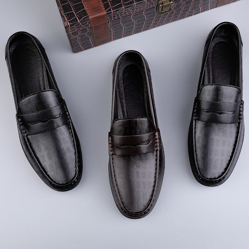 Men's James Leather Shoes with High-Quality Finish