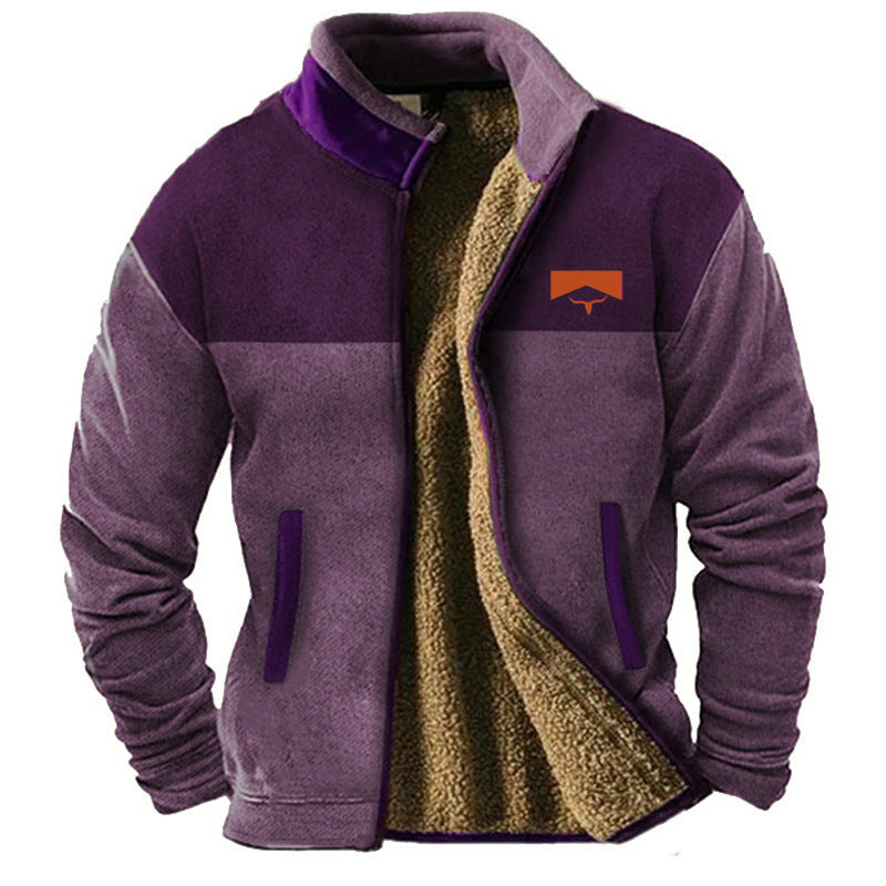 Honza – Men's Fleece Jacket for Everyday Comfort