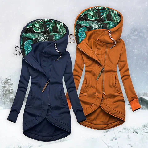 Pat - Elegant & Warm Winter Jacket With Hood