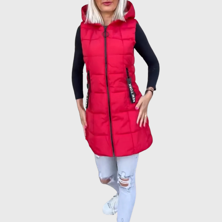 Livia - Sleeveless padded coat