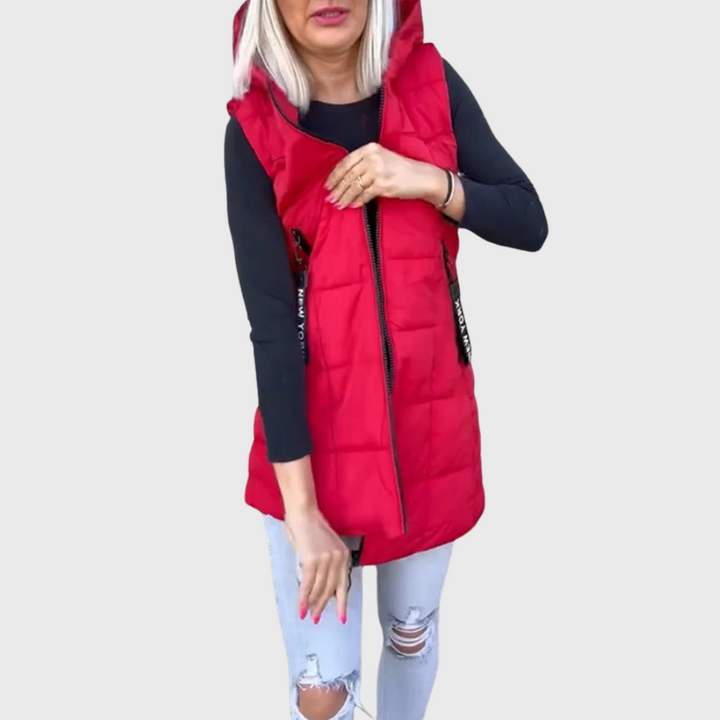 Livia - Sleeveless padded coat
