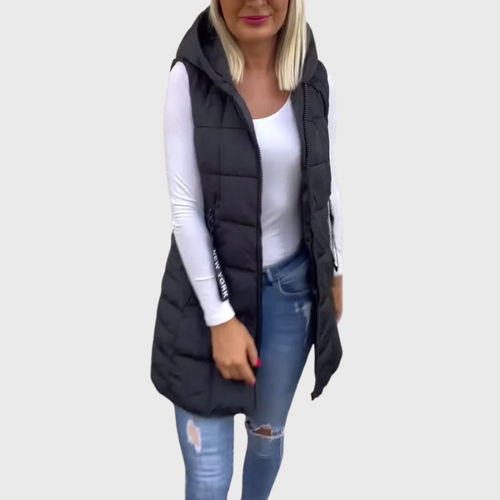 Livia - Sleeveless padded coat
