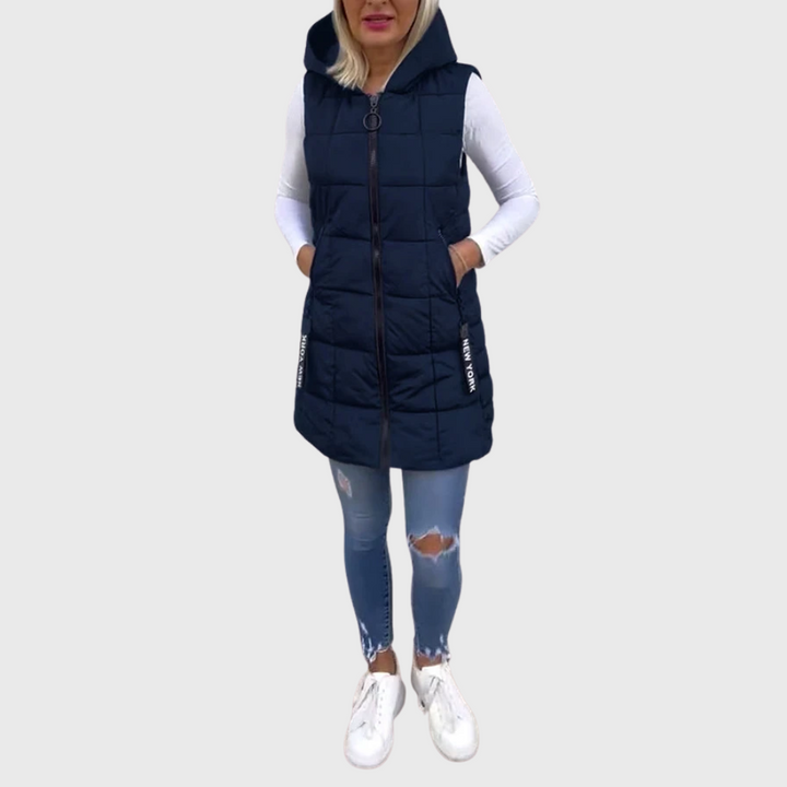 Livia - Sleeveless padded coat