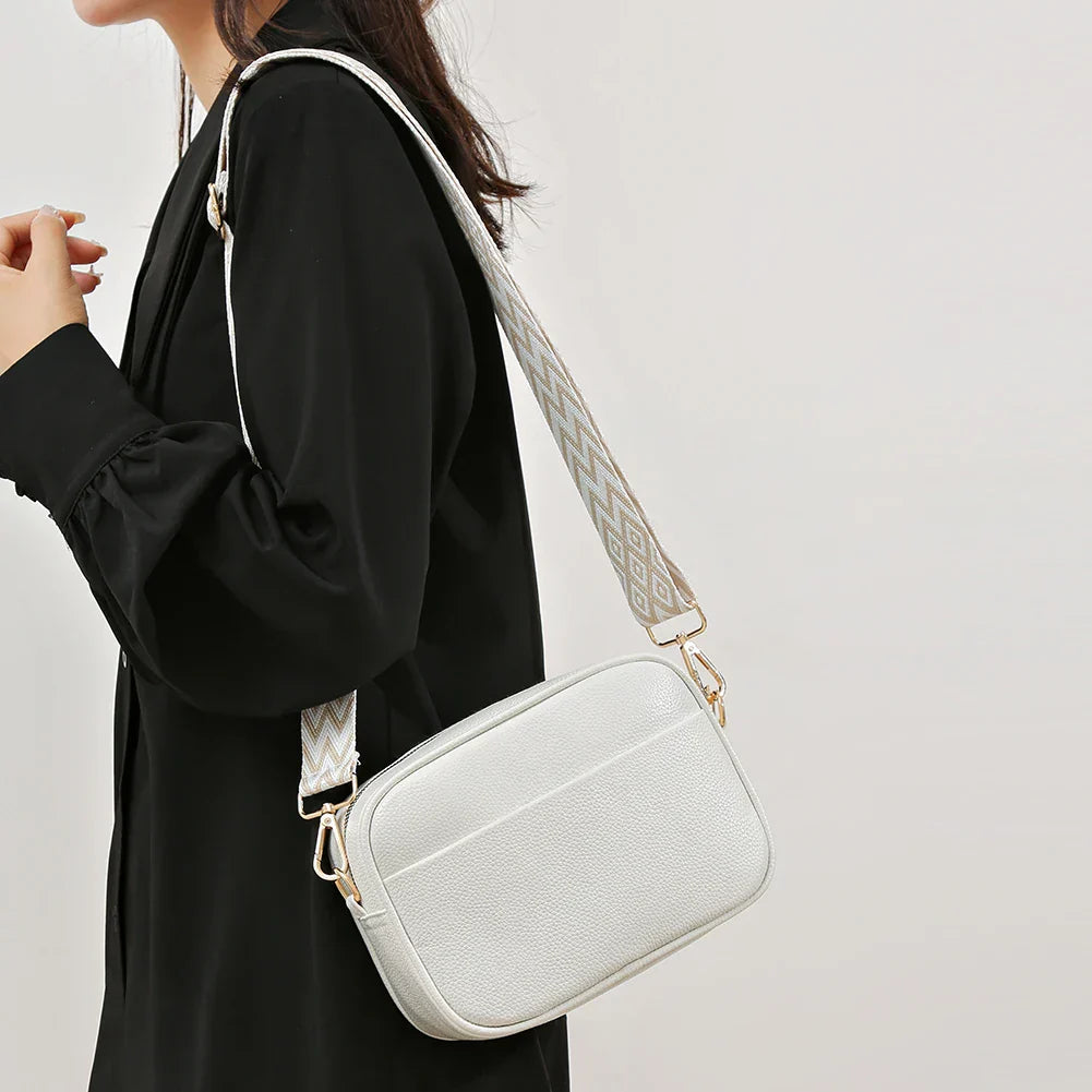 Zara | Faux Leather Shoulder Bag