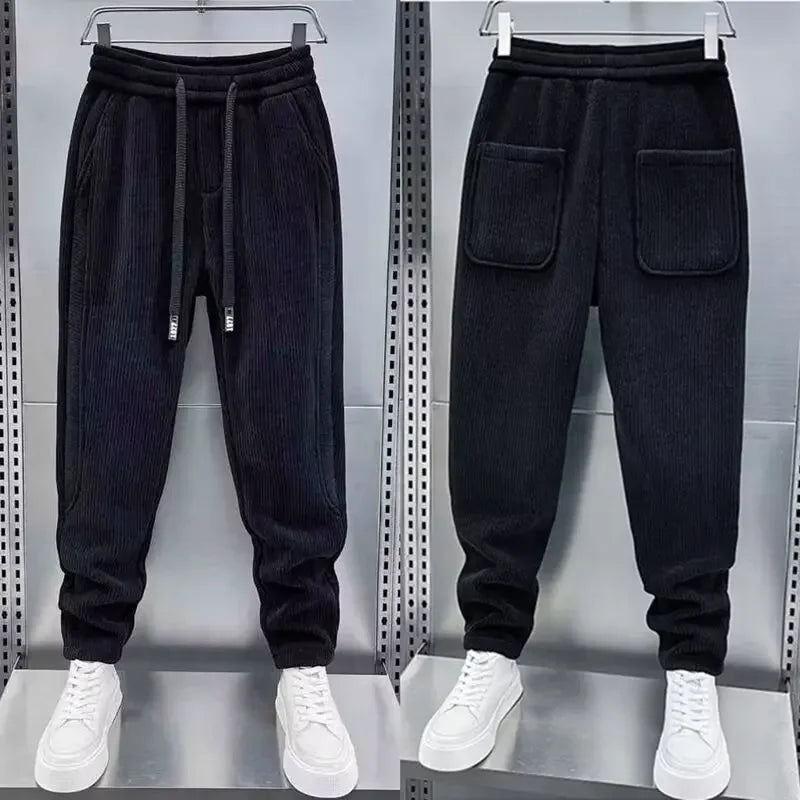 Erick | Modern Style Ribbed Trousers