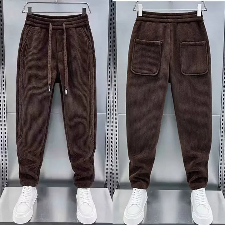 Erick | Modern Style Ribbed Trousers