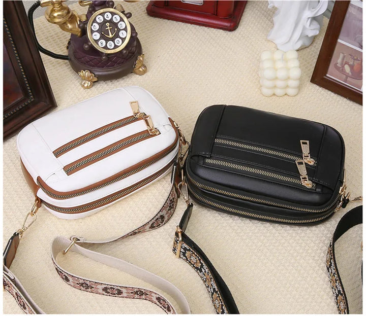 Violet | Finsk Leather Shoulder Bag