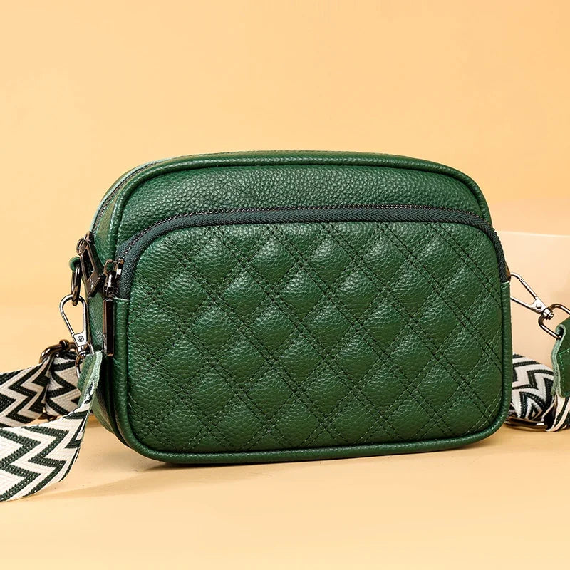 Josie | Refined Leather Shoulder Bag