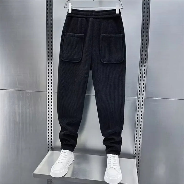 Erick | Modern Style Ribbed Trousers