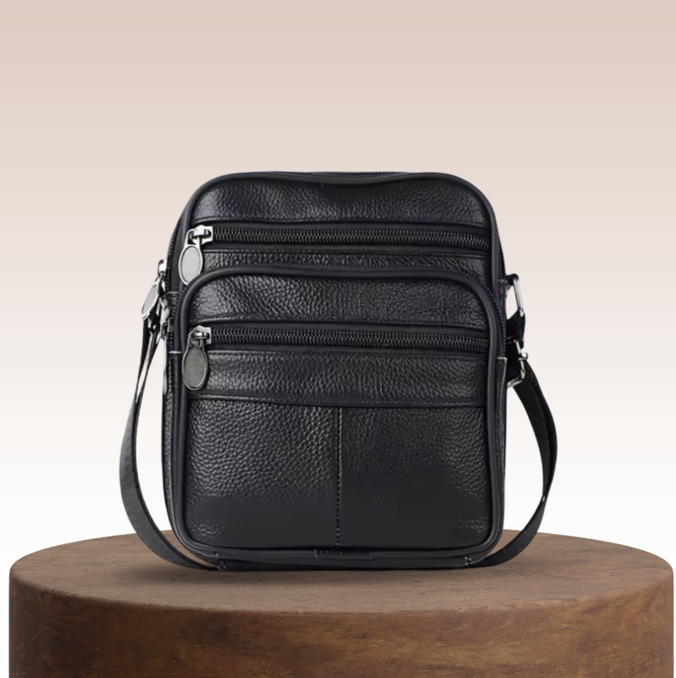 Griffin | Leather Business Crossbody Bag for Men