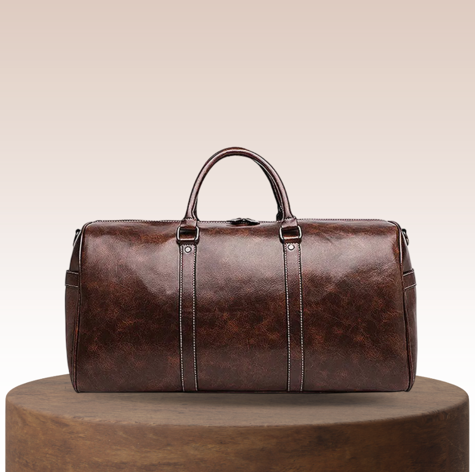 Lennox | Leather Weekender Travel Bag