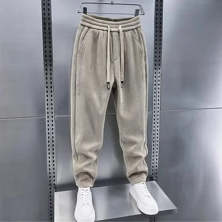 Erick | Modern Style Ribbed Trousers