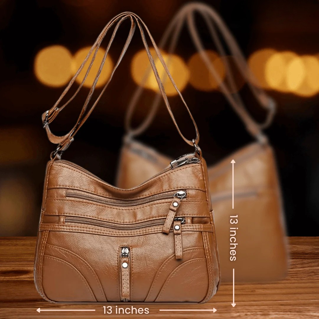 Cheryl’s Sleek Zip Companion | Crossbody Bag