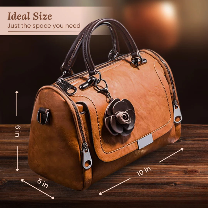 Barbara’s Polished Barrel | Satchel Handbag