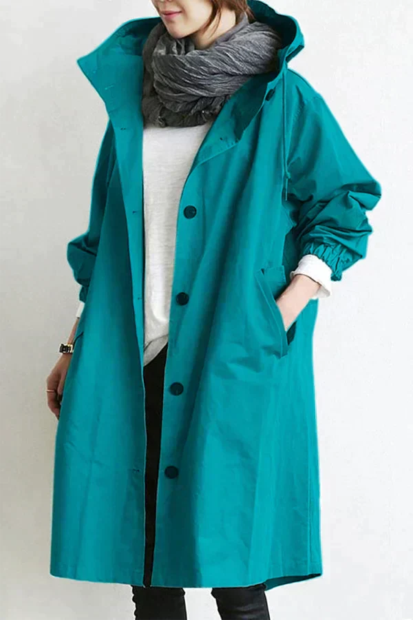 Dorothee - Elegant Water-Repellent Trench Coat