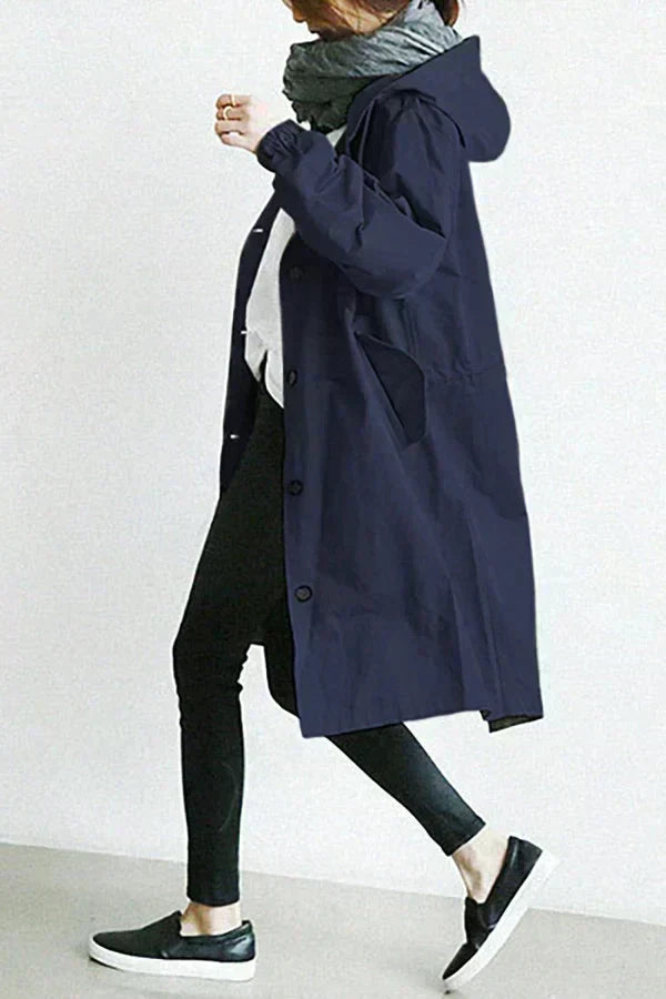 Dorothee - Elegant Water-Repellent Trench Coat