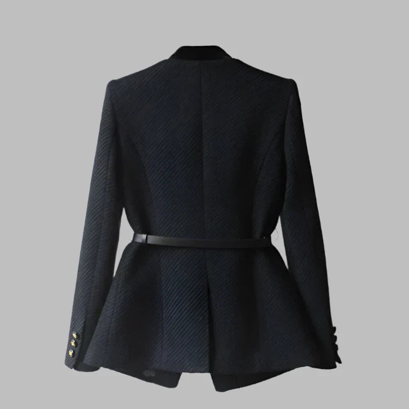 Fulvia™ | Elegant Blazer with Wrap Cut
