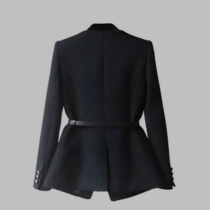 Fulvia™ | Elegant Blazer with Wrap Cut