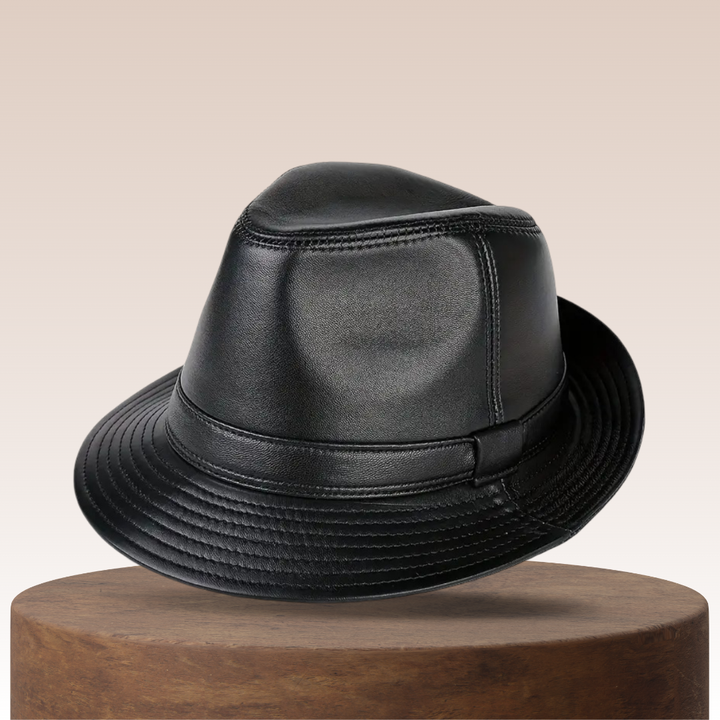 Timothy | Classic Leather Fedora Hat (BUY 1 GET 1 FREE)