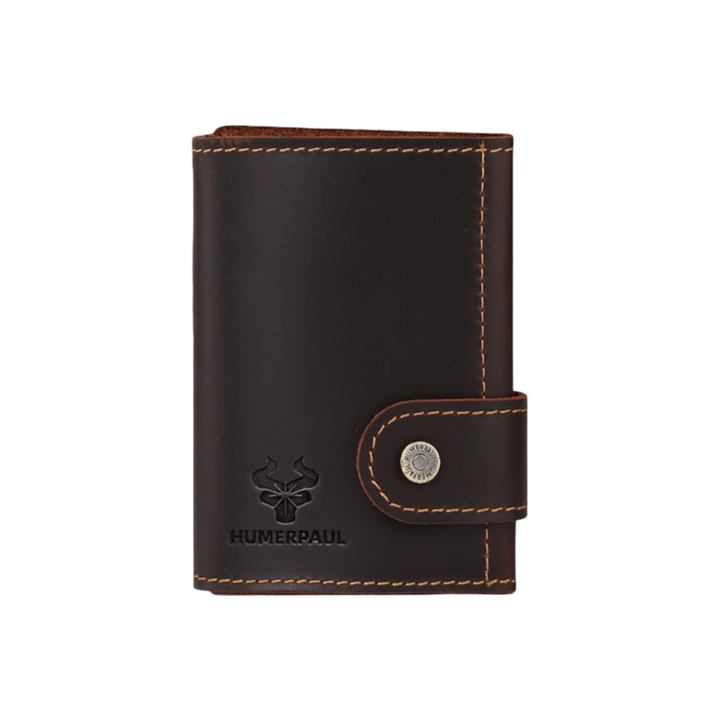 Mark | RFID Leather Money Clip | Wallet (BUY 1 GET 1 FREE)