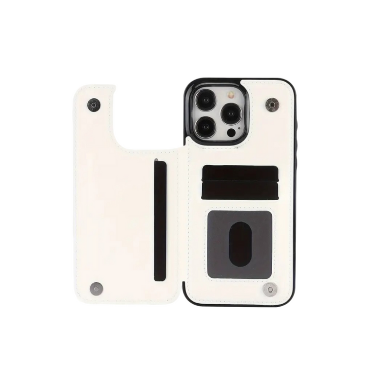 Preston | Magnetic Wallet Flip Phone Case for iPhone (BUY 1 GET 1 FREE)