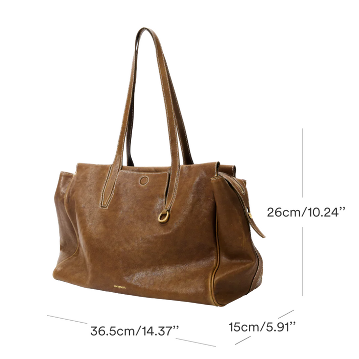 Donald | Elegant Functional Leather | Tote Bag