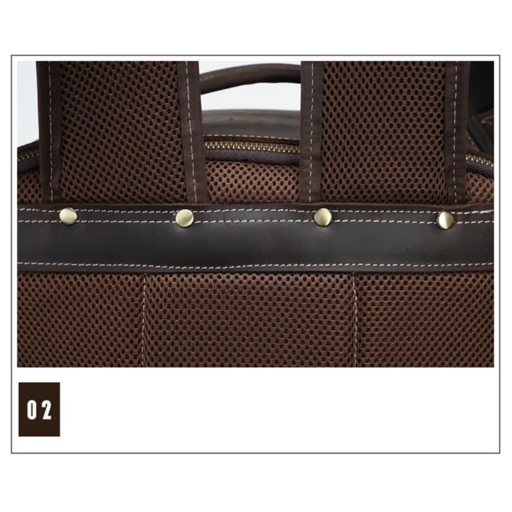Josh | Men's Leather Professional Laptop | Backpack