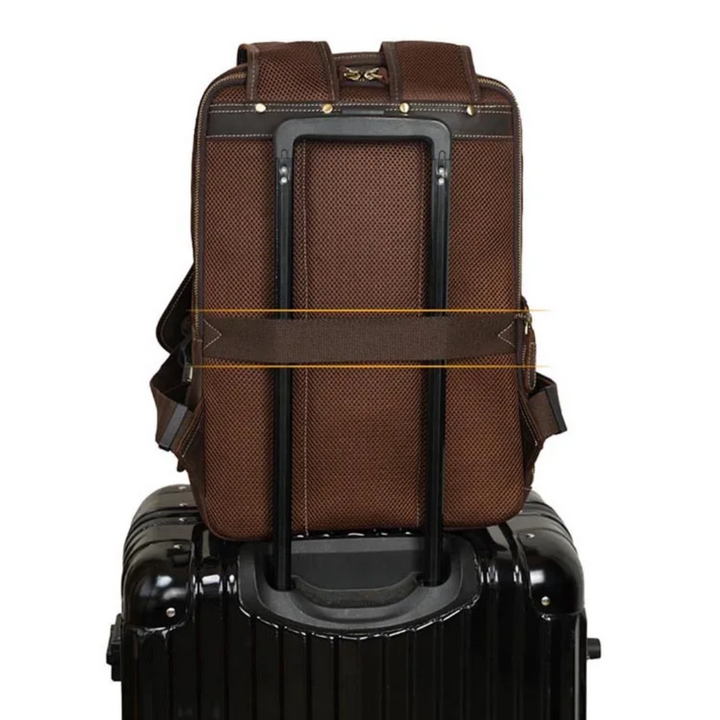 Josh | Men's Leather Professional Laptop | Backpack