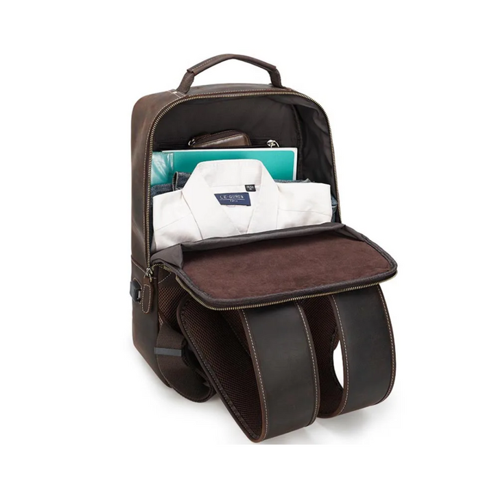 Josh | Men's Leather Professional Laptop | Backpack