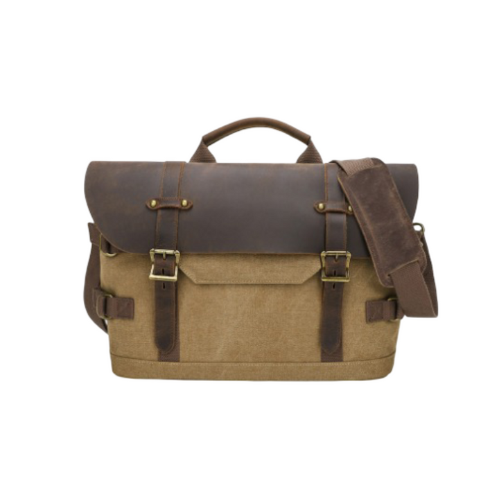 David | Rugged Classic Leather | Messenger Bag