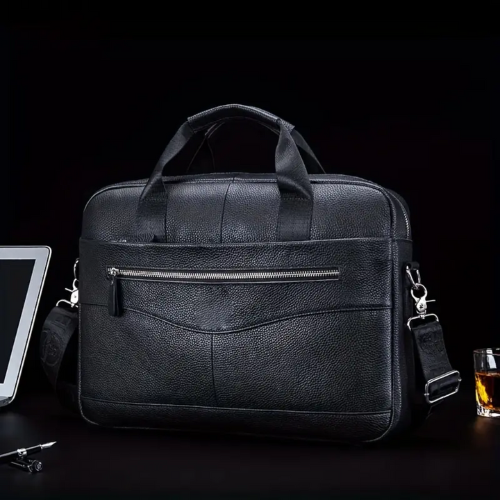 Jacob | Leather Spacious Briefcase | Messenger Bag